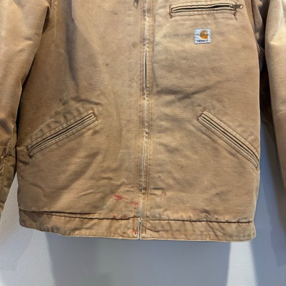 Men's Vintage Detroit Carhartt Blanket Lined Jacket Size 42 TALL - Picture 5 of 10